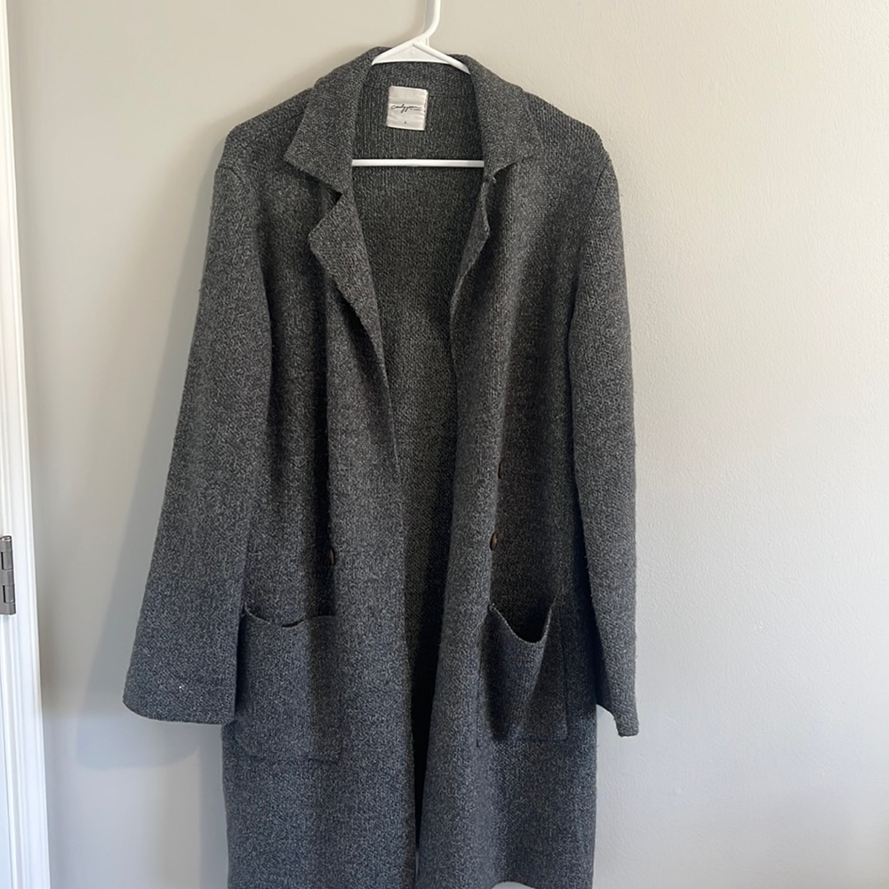Grey blazer sweater CJLA